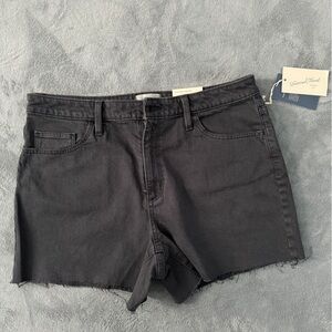 NWT Universal Thread black denim shorts